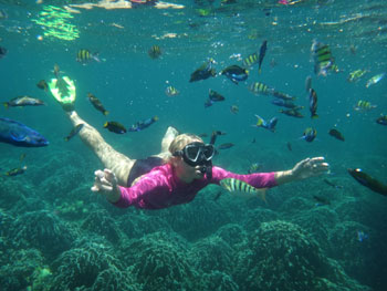 snorkeling swim Gran Canaria